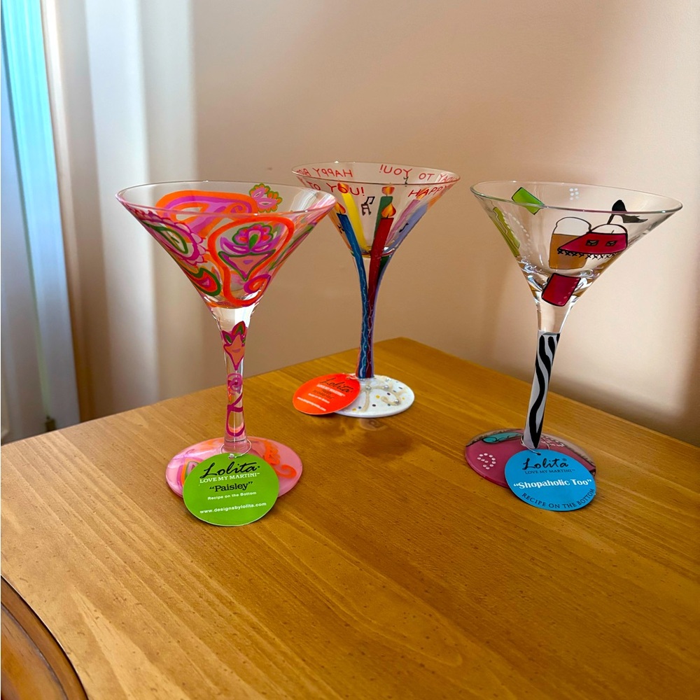 Lolita Martini Glasses